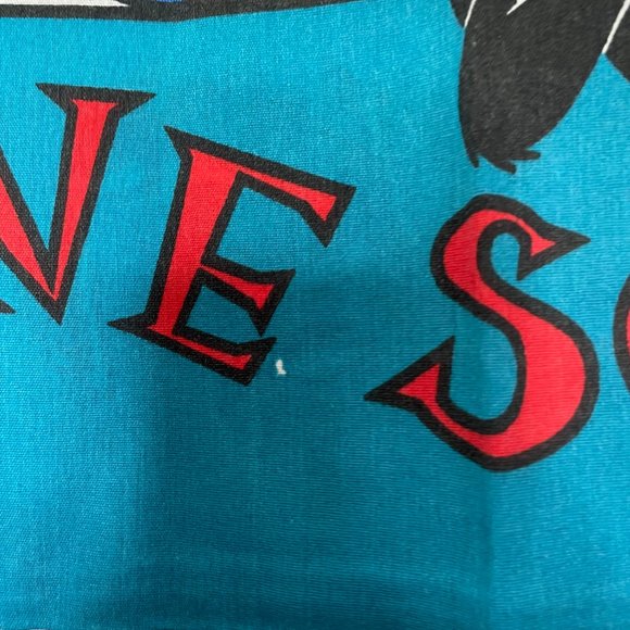 SPACE JAM Tune Squad Monstars Vintage Pillowcase TM Warner Bros 1996 original Ma - Picture 5 of 10